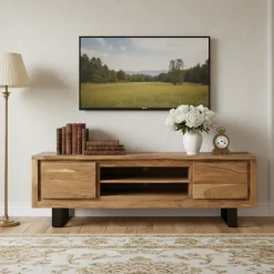Meuble TV 2 portes | Acacia Bunting