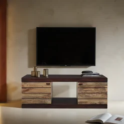 Meuble Tv bois bicolore | Manguier Herods
