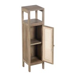 Petit Colonne de rangement 1 etagere 1 porte | Manguier Osmose