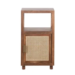 Petit Colonne de rangement 1 porte | Acacia Maxico