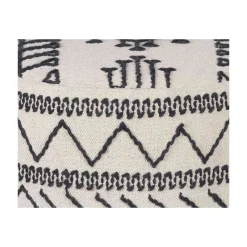 Pouf tribal 45 cm de haut