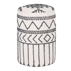 Pouf tribal 55 cm de haut
