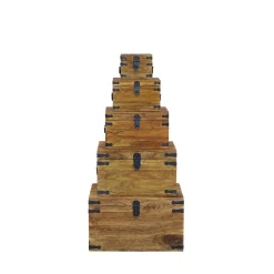 Set de 5 coffres | Manguier Taba