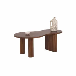 Set de 2 tables basses ovales | Acacia Arad