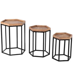 Set de 3 tables gigognes | Acacia Tyla