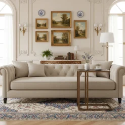 Sofa tafel noirbone laiton (noir rustic)
