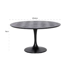 Table à dîner Blax ronde Ø140