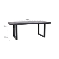 Table à dîner Blax 200x100