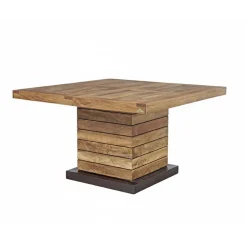 Table à manger carrée - Rallonge centrale | Manguier Herods