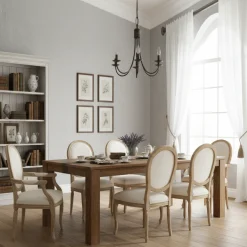 Table à manger rectangulaire 180 cm | Acacia Tatoo