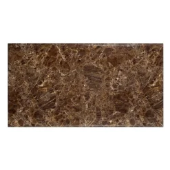 Table a manger Conrad faux emperador marbre