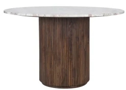 Table a manger ronde plateau marbre | Manguier Kfir III