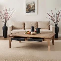 Table basse 4 tiroirs | Manguier Farm II