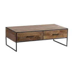 Table basse 2 tiroirs | Mango Stockholm