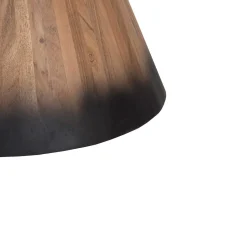 Table basse bois ronde 70 cm | Acacia Dimona