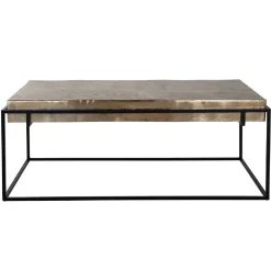 Table basse Calloway champagne or