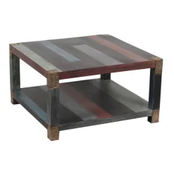 Table basse carrée 80 cm | Manguier Pushkar