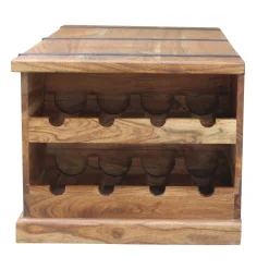 Table basse coffre rectangulaire en acacia massif