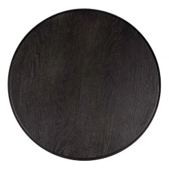 Table basse Macaron (noir rustic)