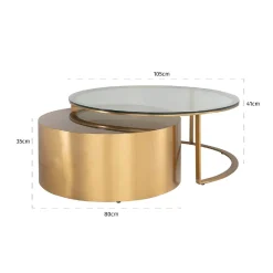 Table basse Orlan set de2
