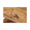 Table basse rectangle 2 tiroirs en bois massif manguier - Floria