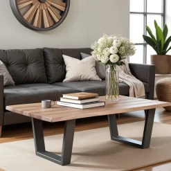 Table basse rectangulaire bois | Acacia Forest