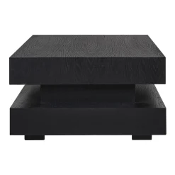 Table basse rectangulaire noir Blok H 
