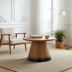 Table basse ronde 60 cm | Acacia Dimona