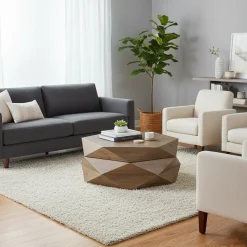 Table basse ronde avec rangement | Mango Mercana