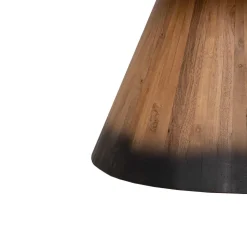 Table basse ronde bois 80 cm | Acacia Dimona