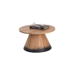 Table basse ronde bois 80 cm | Acacia Dimona