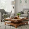 Table basse 85x85 cm | Acacia Kavish II