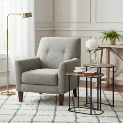 Table d'angle Chandon set de 2 ovale