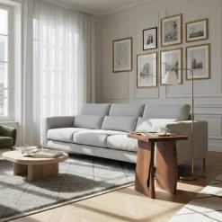 Table d'appoint a bord naturel | Acacia Sansur
