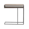 Table d'appoint en bois et métal | Mango Stockholm