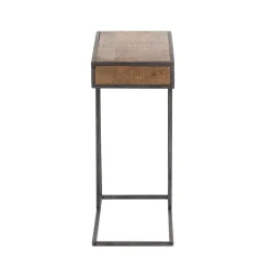 Table d'appoint en bois et métal | Mango Stockholm