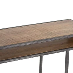 Table d'appoint en bois et métal | Mango Stockholm