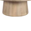 Table d'appoint plateau marbre | Manguier Hurmon