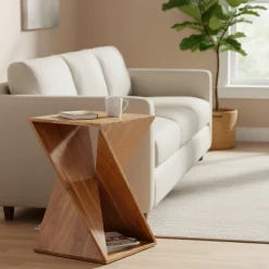 Table d'appoint pour canapé | Acacia Aria