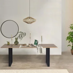 Table de repas 200 cm en manguier | Manguier Kfir II