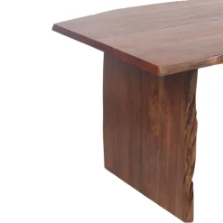 Table de repas a bord naturel | Acacia Sansur