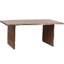 Table de repas a bord naturel | Acacia Sansur