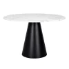 Table de repas Degas 120Ø (blanc)