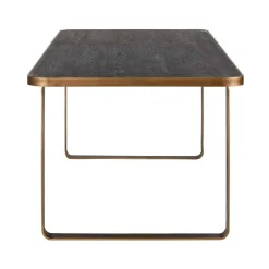 Table de repas Hunter 230 (noir rustic)