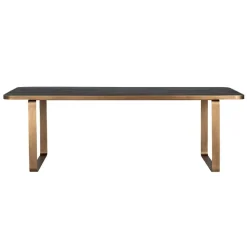 Table de repas Hunter 230 (noir rustic)