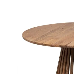 Table de repas ronde bois massif | Acacia Kfir