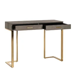 Table Marie-Lou 2-laden (or)
