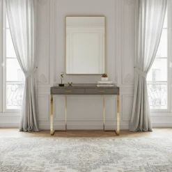 Table Marie-Lou 2-laden (or)