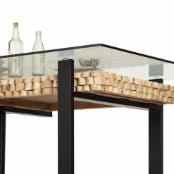 Table rectangulaire 220 cm | Acacia Sirin