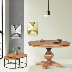 Table ronde 135 cm | Manguier Solaris